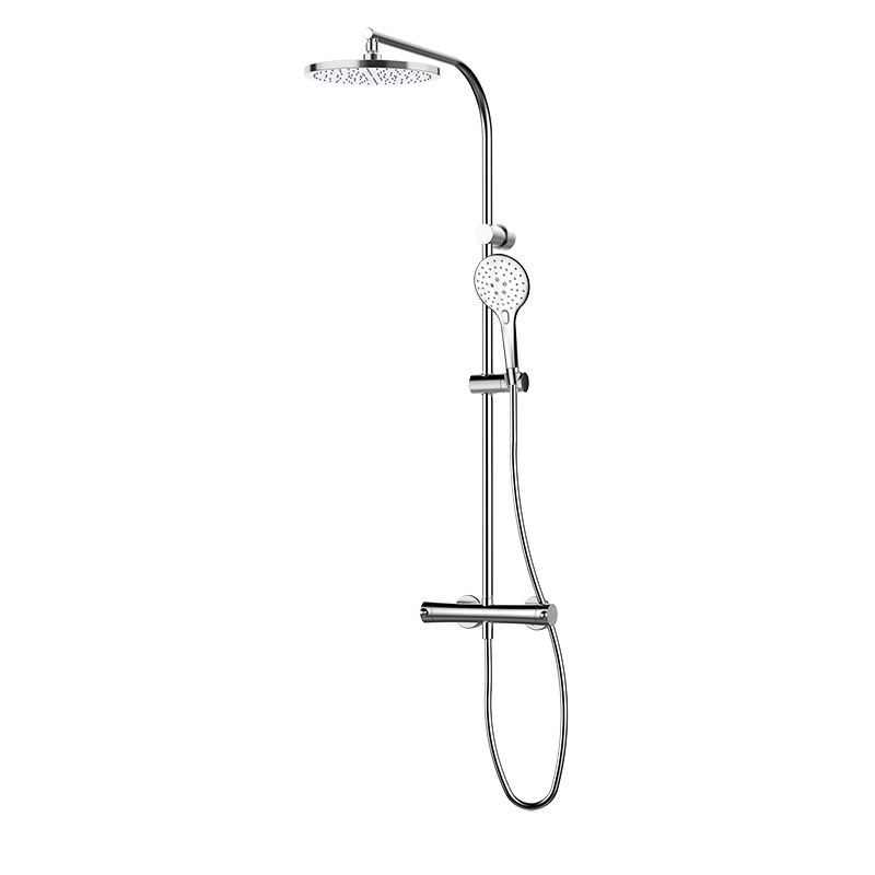 47432470 PREMIUM Женский душ термостатический с колонкой Хром GRB MIXERS 
