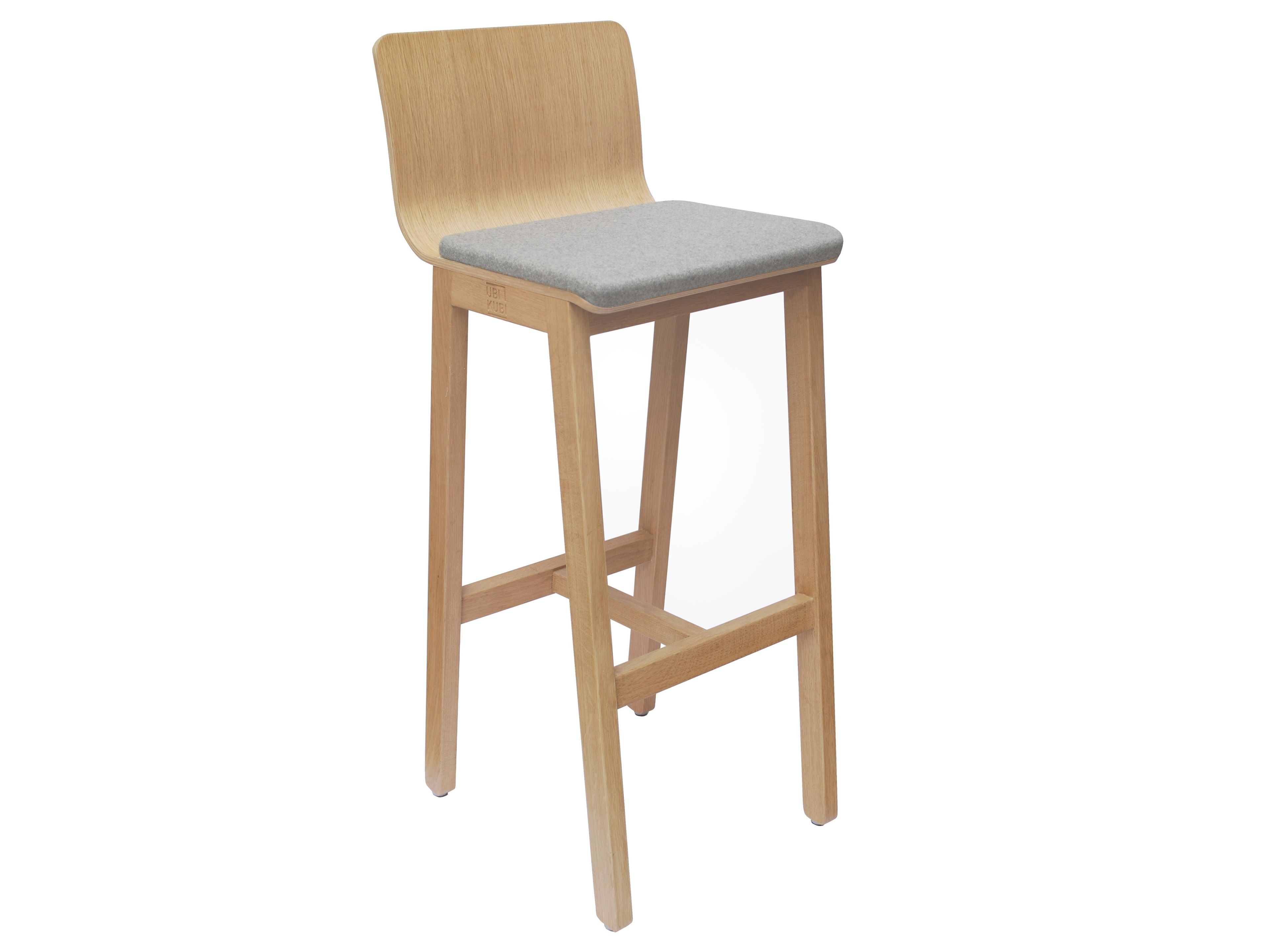 Деревянный стул с мягким сиденьем Askia версия 3 ARCH-00129105