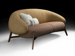 2-местный тканевый диван