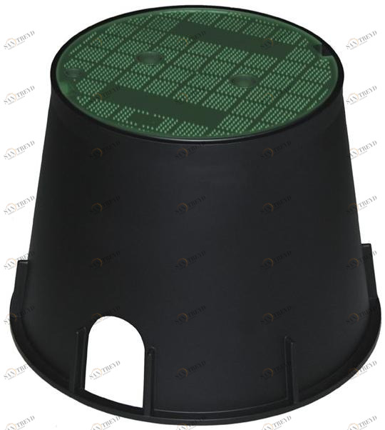 First Corporation Садовый колодец с зеленым пешеходным покрытием First plast Pzcrp25v