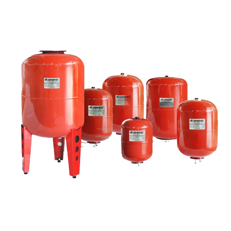 Расширительный бак Джилекс для отопления 24 л красный 7724JLX - Вид №3