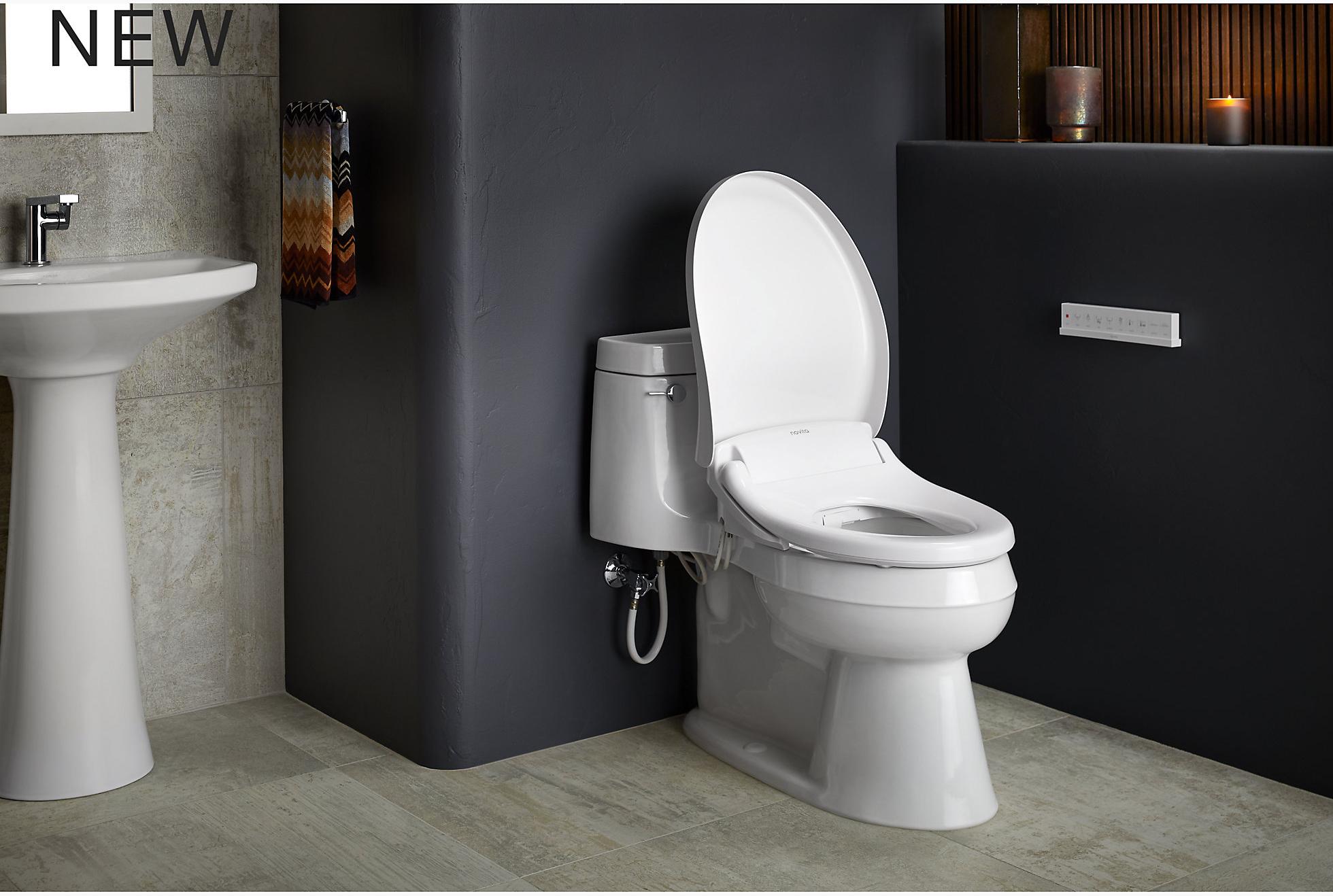 KOHLER KOHLER Novita Удлиненное сиденье для унитаза-биде K-BD-N450US-N0  - Вид №7