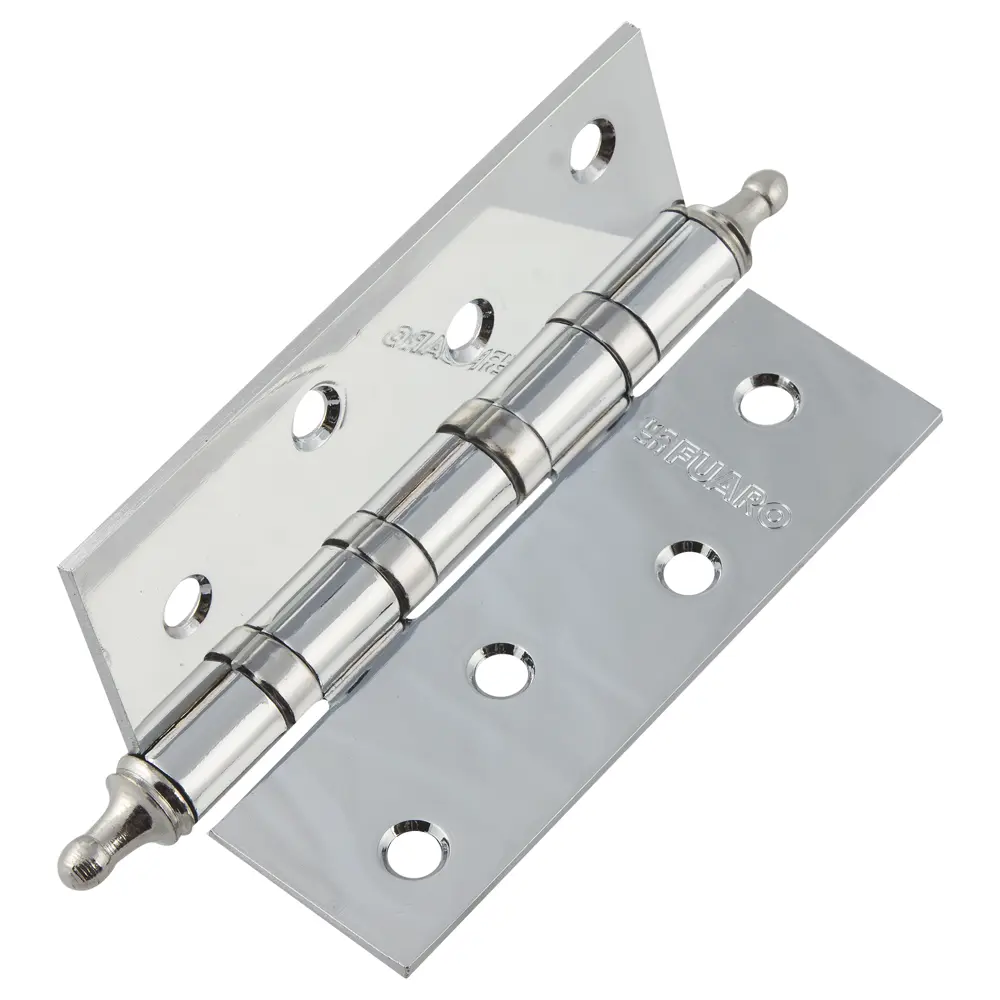 Петля универсальная Fuaro 4BB/А 100x75x2.5 мм сталь цвет хром 13965207 STLM-2161332  - Вид №1