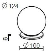 Brillamenti Светодиодная настольная лампа Zbowl Zb.07.060.ota.fi - Вид №2