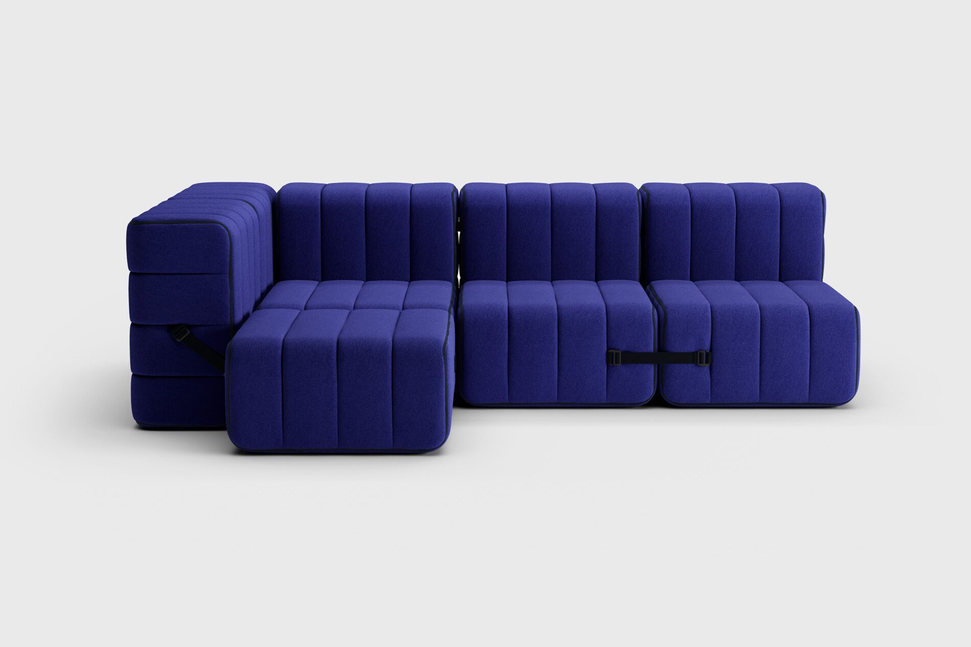 Модульный угловой диван из ткани AMBIVALENZ Curt ARCH-00061719 - Вид №27