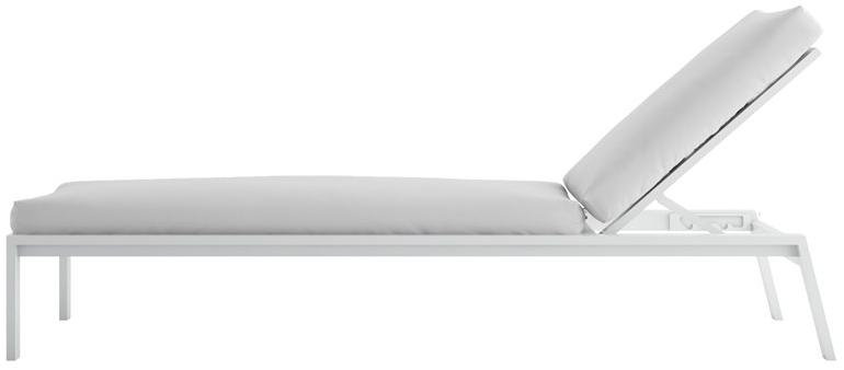 GANDIABLASCO Садовая кушетка с откидной спинкой из стали с порошковым покрытием Timeless sun-id-1386300 - Вид №2