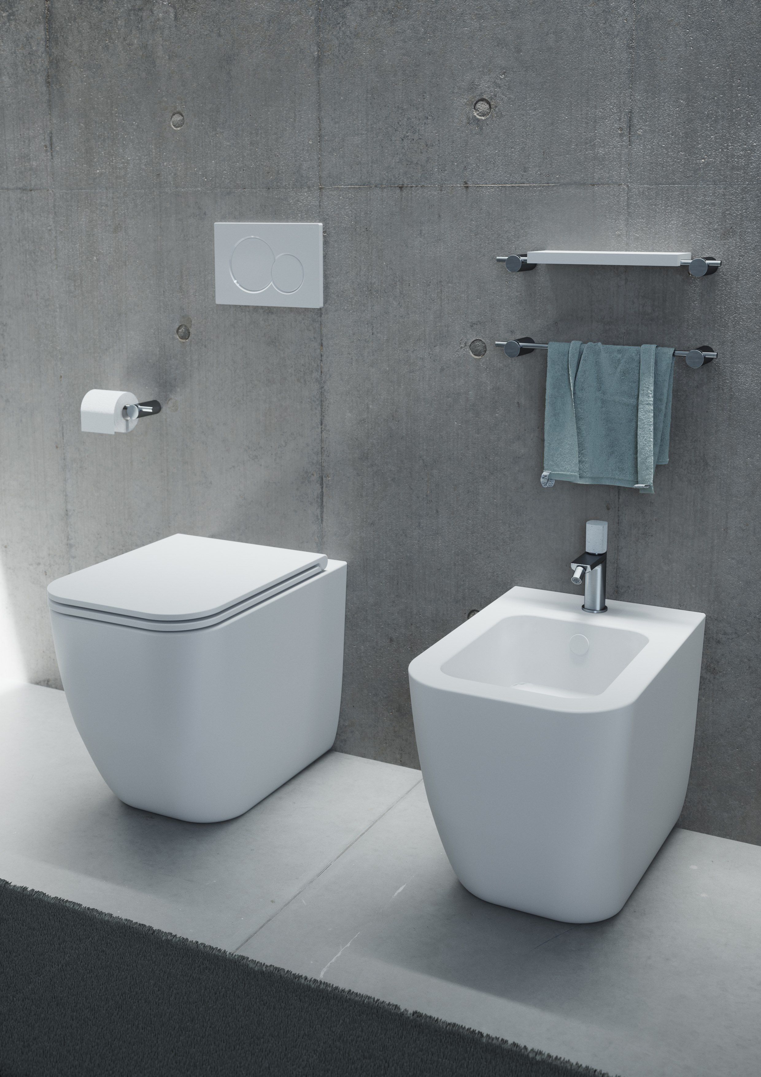 Полная мебель для ванной комнаты GSG Ceramic Design ARCH-00141424 - Вид №6