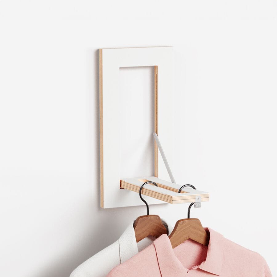 Вешалка для одежды из фанеры AMBIVALENZ Fläpps Hangrail 20×40-1 ARCH-00131670 - Вид №2