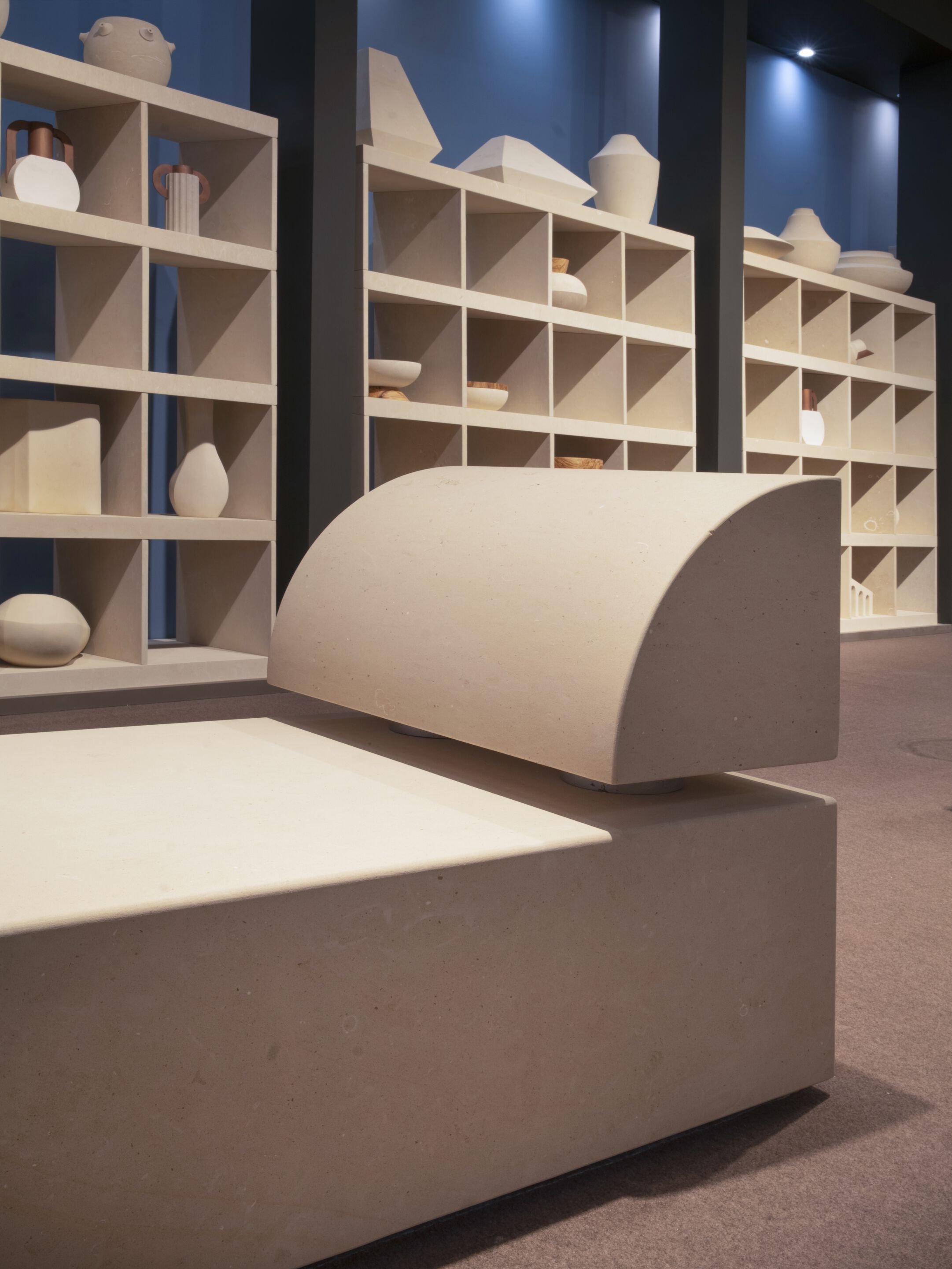 Leccese каменный садовый стул PIMAR Fattidipietra ARCH-00073769 - Вид №1