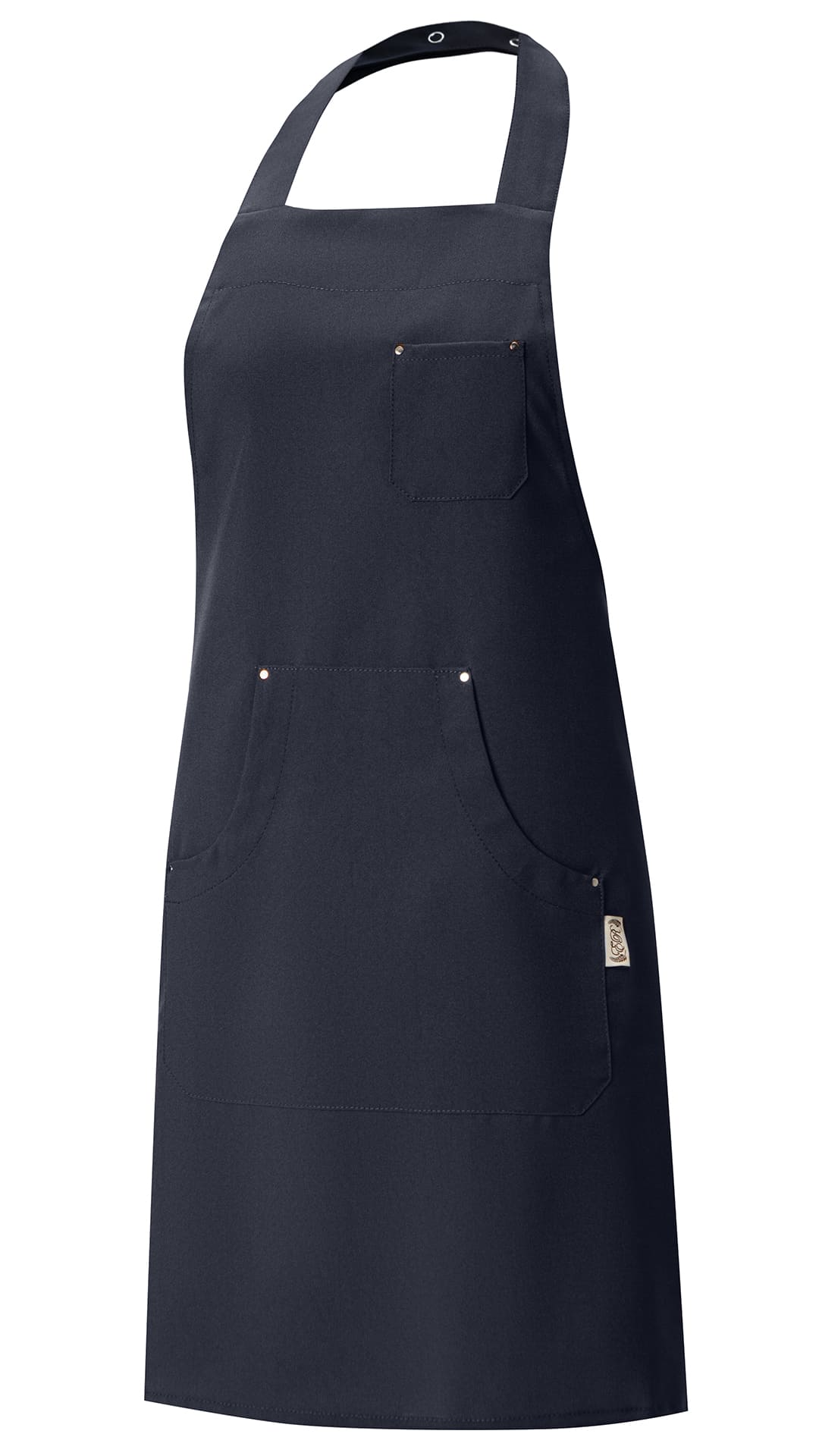 60692 Фартук с нагрудником dark blue (темно-синий) IRMA  Одежда для официантов  размер 