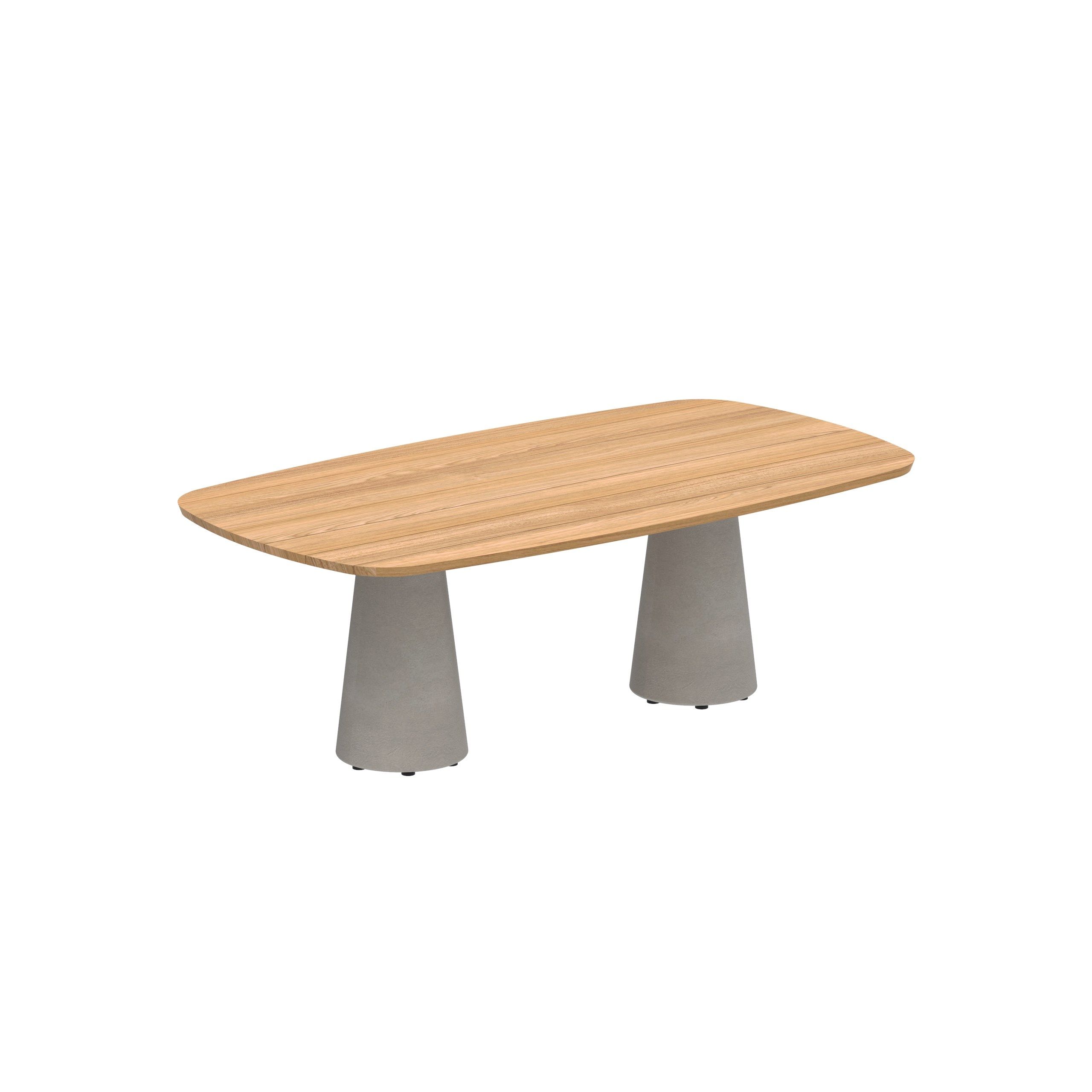 Прямоугольный садовый стол из тикового дерева Royal Botania Conix ARCH-00135181 - Вид №1