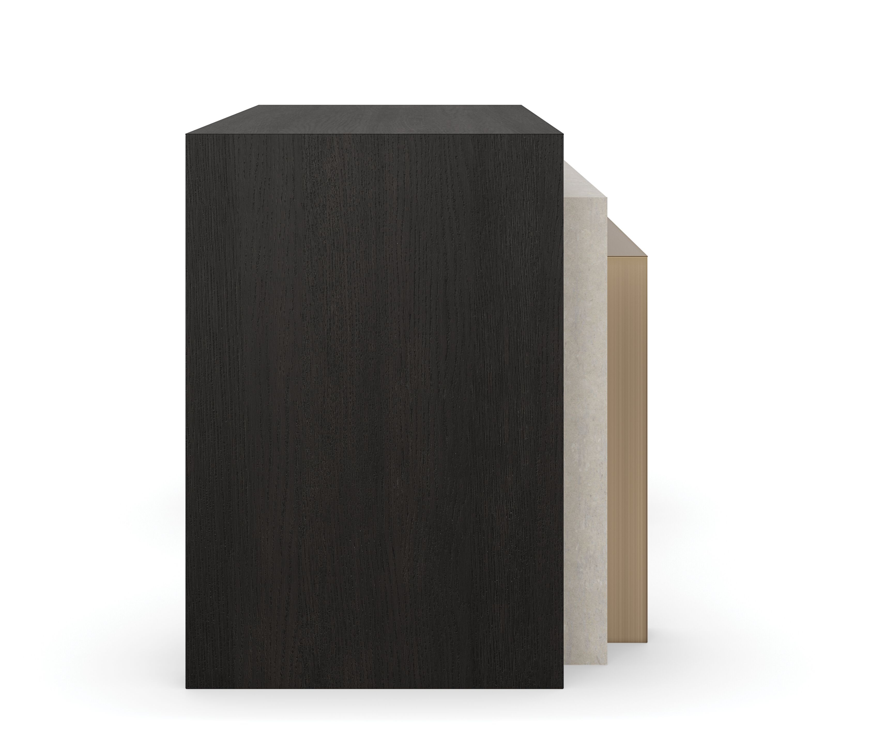 Деревянный прямоугольный штабелируемый журнальный столик Caracole CONTRAST ARCH-00004928 - Вид №3