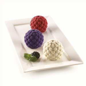 26.299.13.0065 Форма для приготовления пирожных segreti del bosco 18 х 34 см силиконовая Silikomart