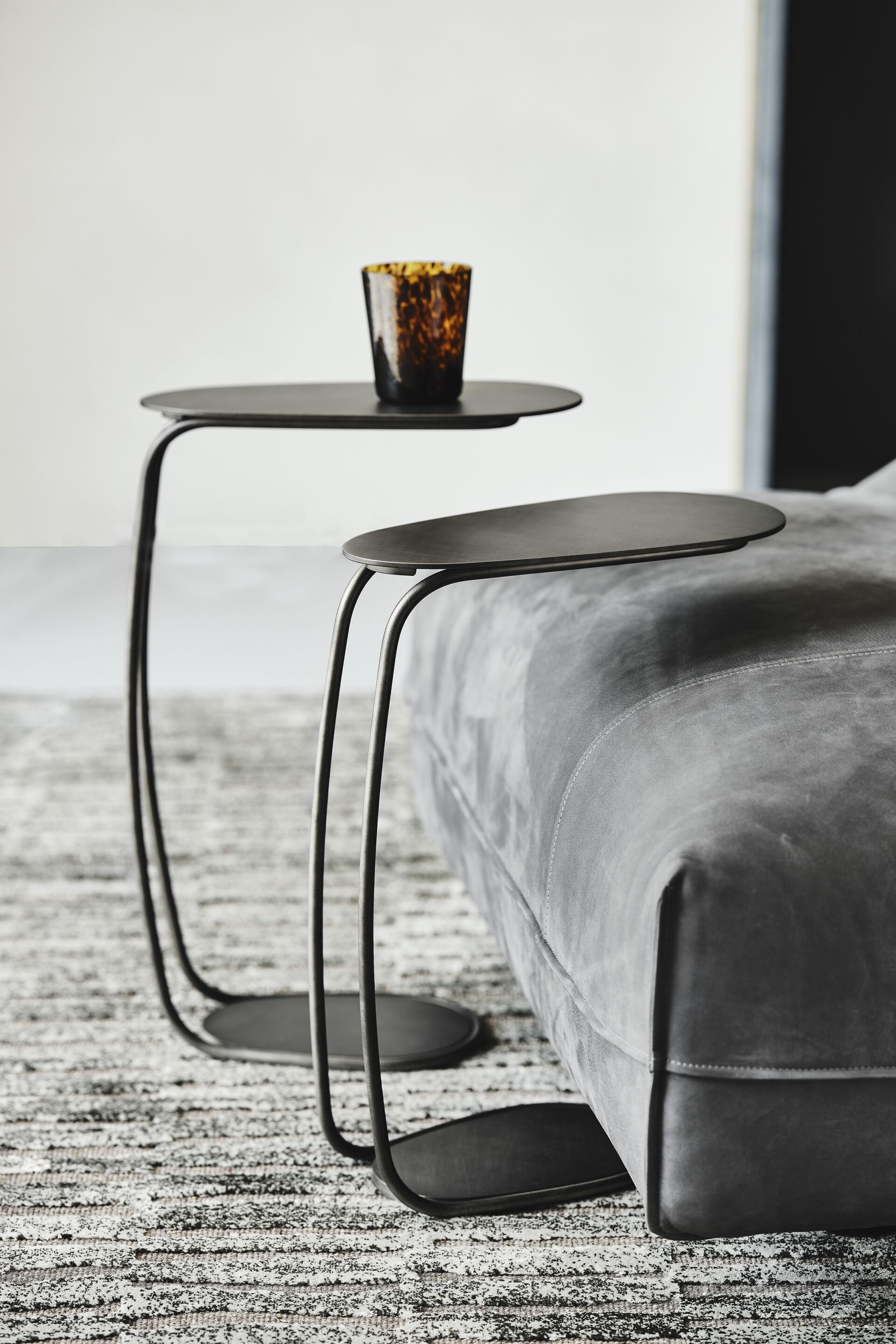 Стальной овальный журнальный столик Cattelan italia YAGO ARCH-00097881 - Вид №4