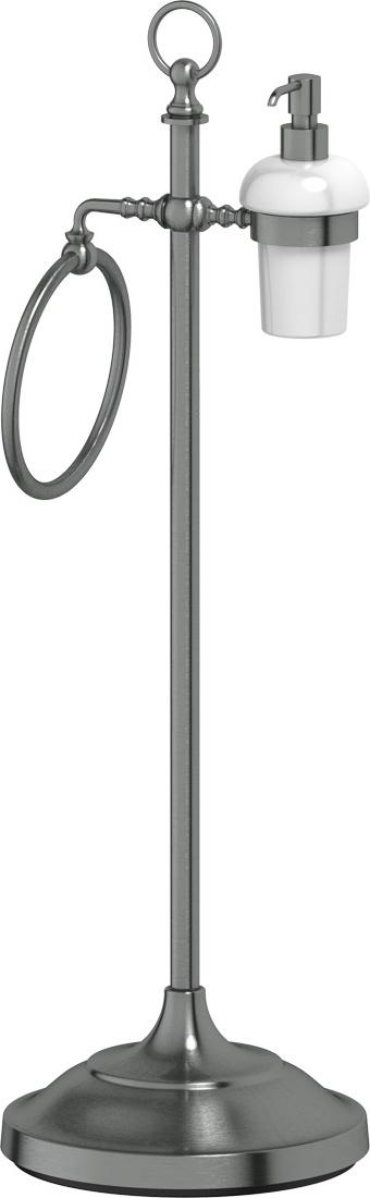 STI 432 Стойка с 2-мя аксессуарами для туалета с биде 80 cm 3SC STILMAR ANTIQUE SILVER Treesseci 3SC