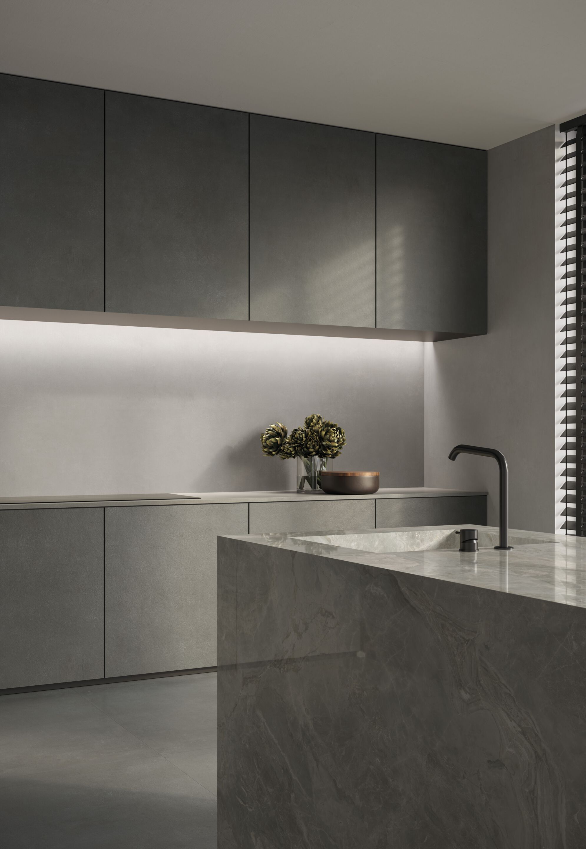 Пол / керамогранит с эффектом цемента Italgraniti цементы ARCH-00084943 - Вид №3