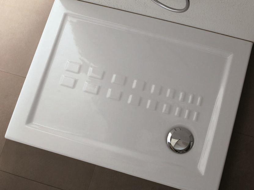 Olympia Ceramica Нескользящий прямоугольный керамический поддон для душа Ibis sun-id-1369327 - Вид №1