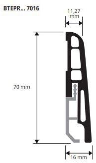 PROGRESS PROFILES Плинтус из пвх sun-id-1448697 - Вид №2