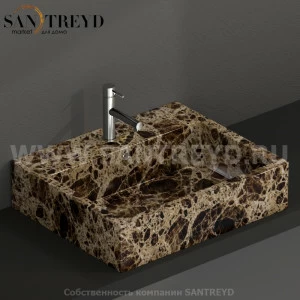 SCQ61PM Подвесная раковина настенная прямоугольная Ceramica Globo