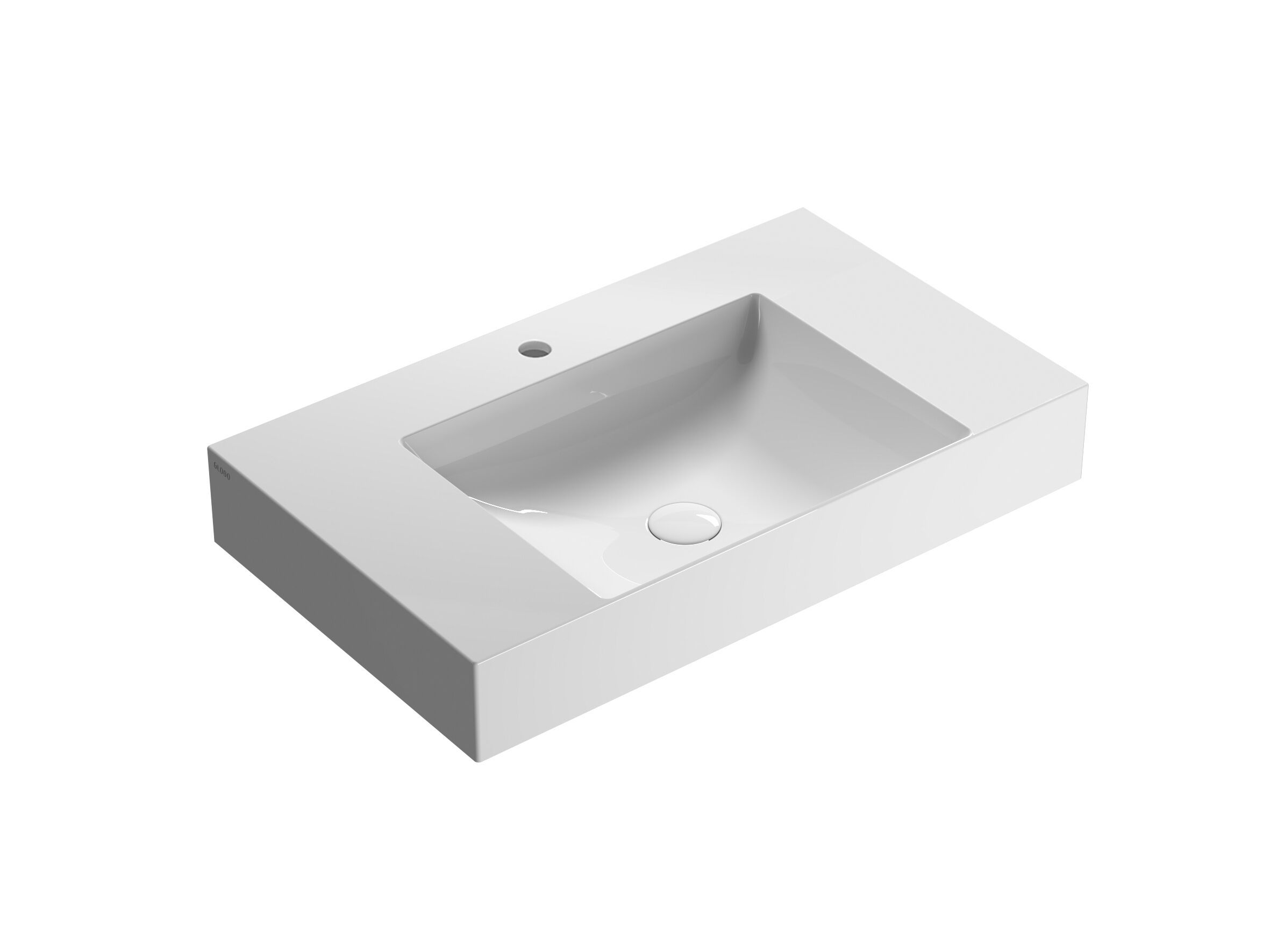 Керамическая прямоугольная раковина Ceramica Globo плиты ARCH-00113593 - Вид №1