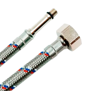 Гибкая подводка РОСТЕРМ для смесителей с оплеткой из нержавеющей стали 89409390