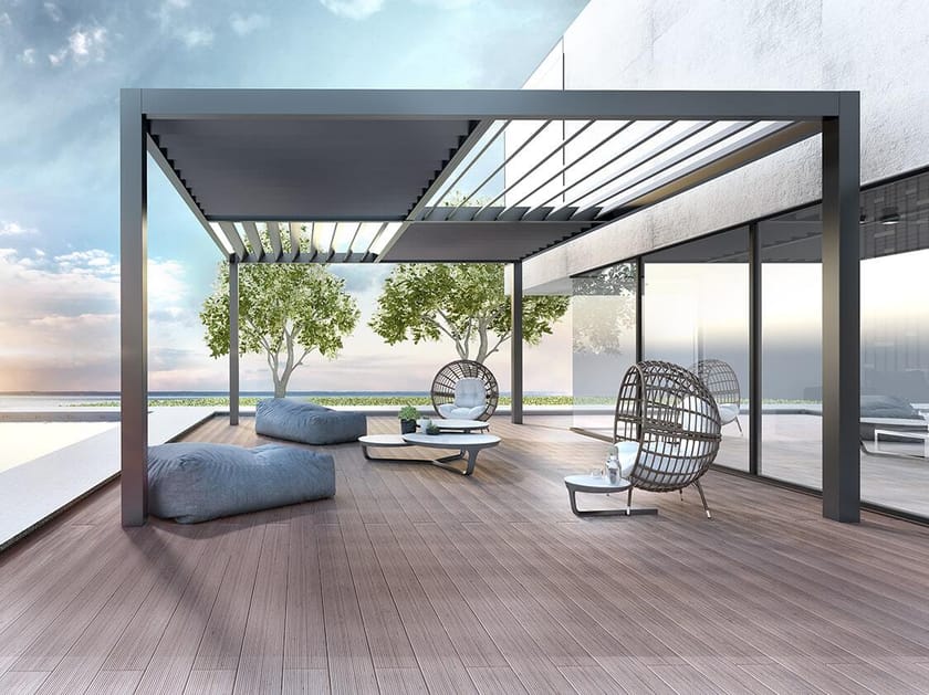 Самонесущая алюминиевая беседка GLM Outdoor Solutions CRETA ARCH-00152976