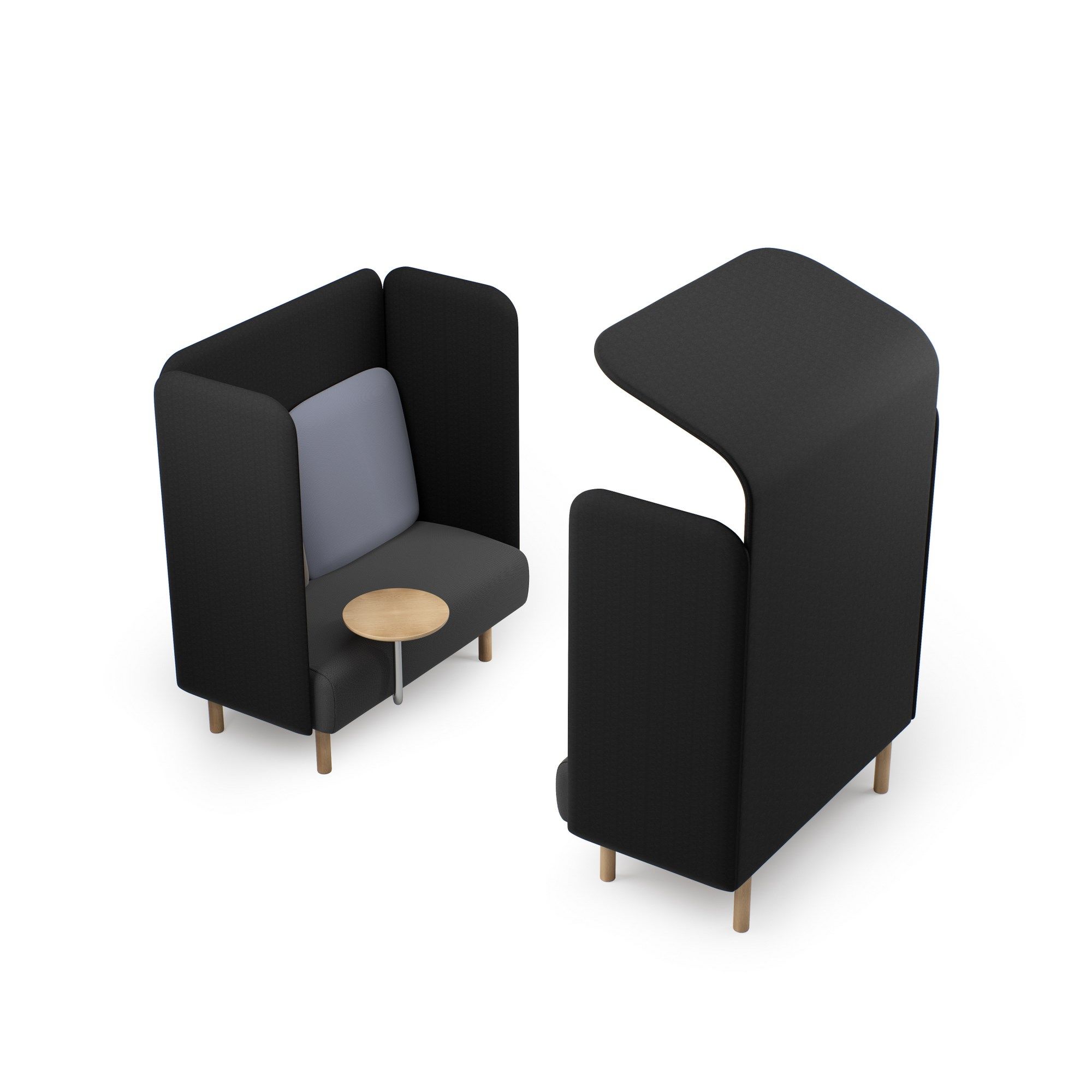 2-местный диван с высокой спинкой Intuit by Softrend август ARCH-00121702 - Вид №7