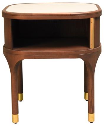 Morelato Прикроватный столик из ясеня с каменной столешницей Joyce sun-id-1458247 - Вид №1