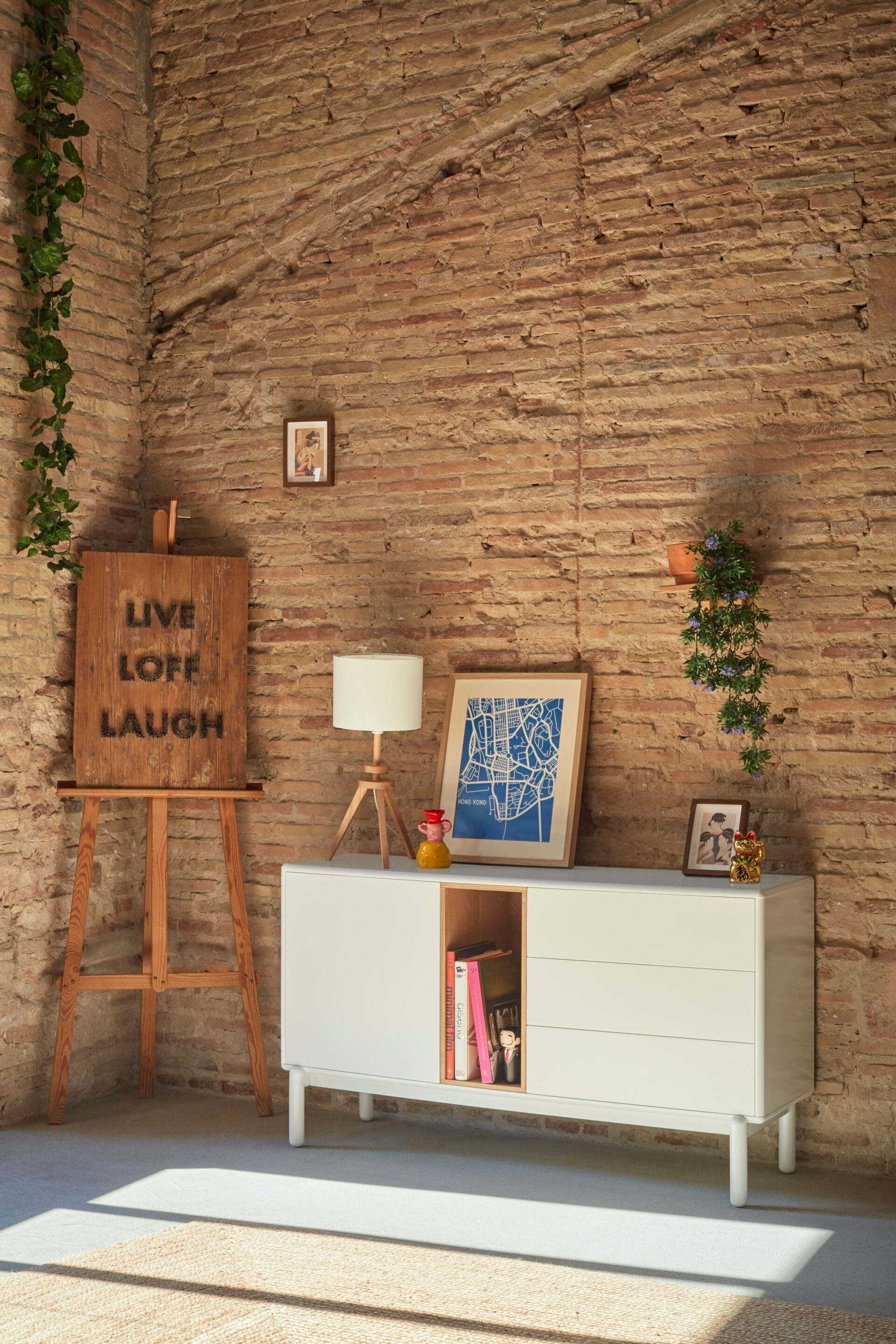 Шкаф из МДФ с распашными дверцами и ящиками TEULAT Corvo ARCH-00138554 - Вид №37