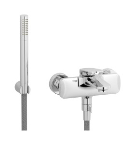 Настенный смеситель для ванной в комплекте с душевым гарнитуром WE ARE IB sh060pl Chrome YesPlease