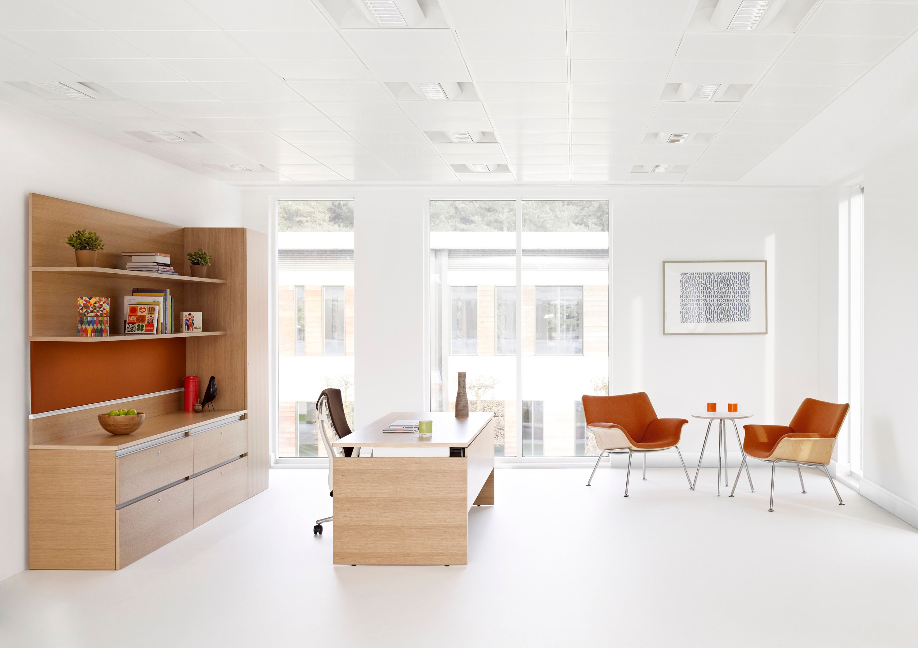 Тканевое кресло с подлокотниками Herman Miller Swoop ARCH-00114829 - Вид №12