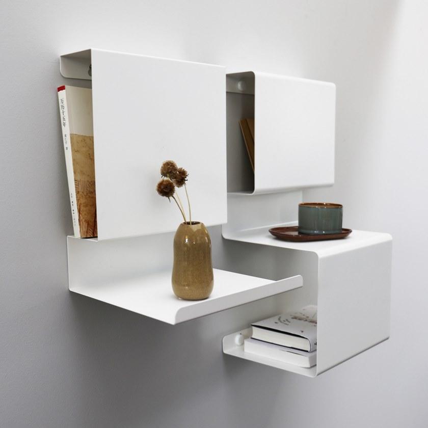 Anne Linde Настенный книжный шкаф из стали с порошковым покрытием sun-id-1515586 - Вид №6