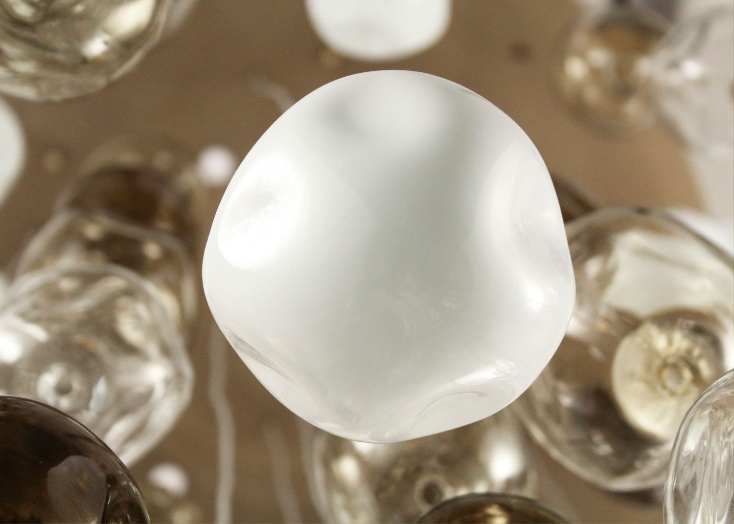 Муранский художественный стеклянный шар водопад потолочный светильник MULTIFORME DESAFINADO 16 ARCH-00089863 - Вид №3