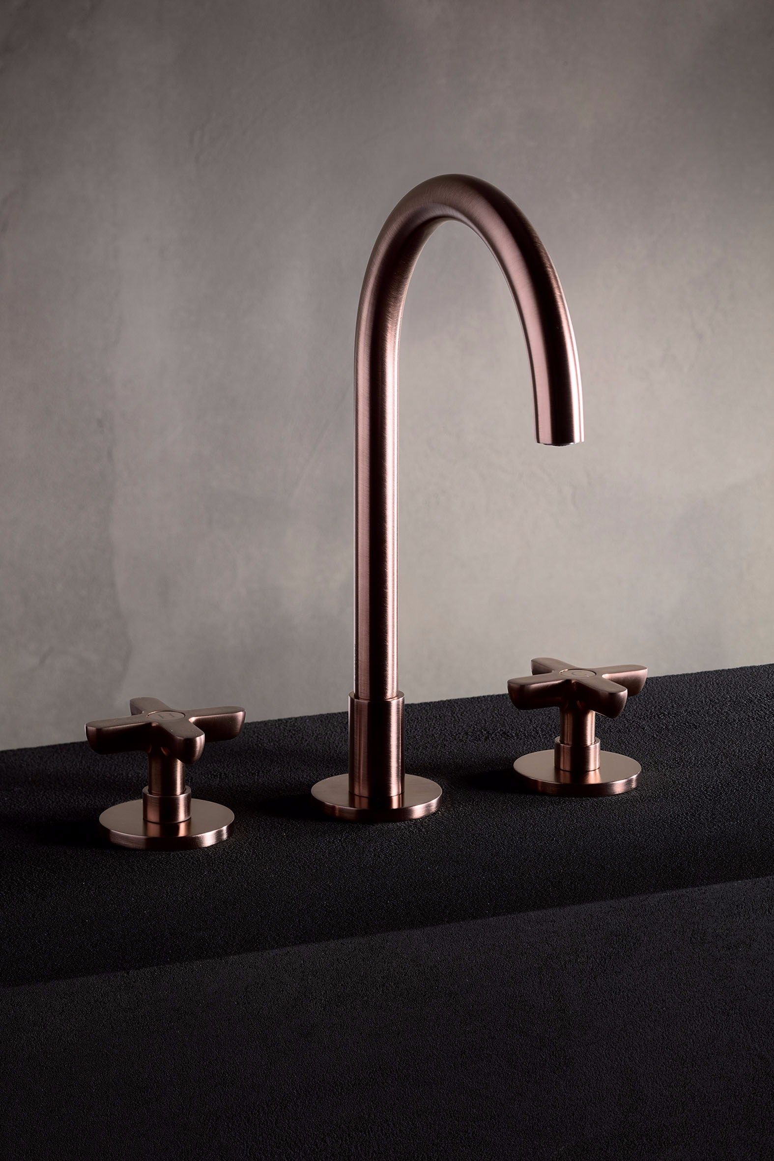 Умывальник с 3 отверстиями для столешницы и стены Fantini Rubinetti Icona Classic ARCH-00002597 - Вид №5