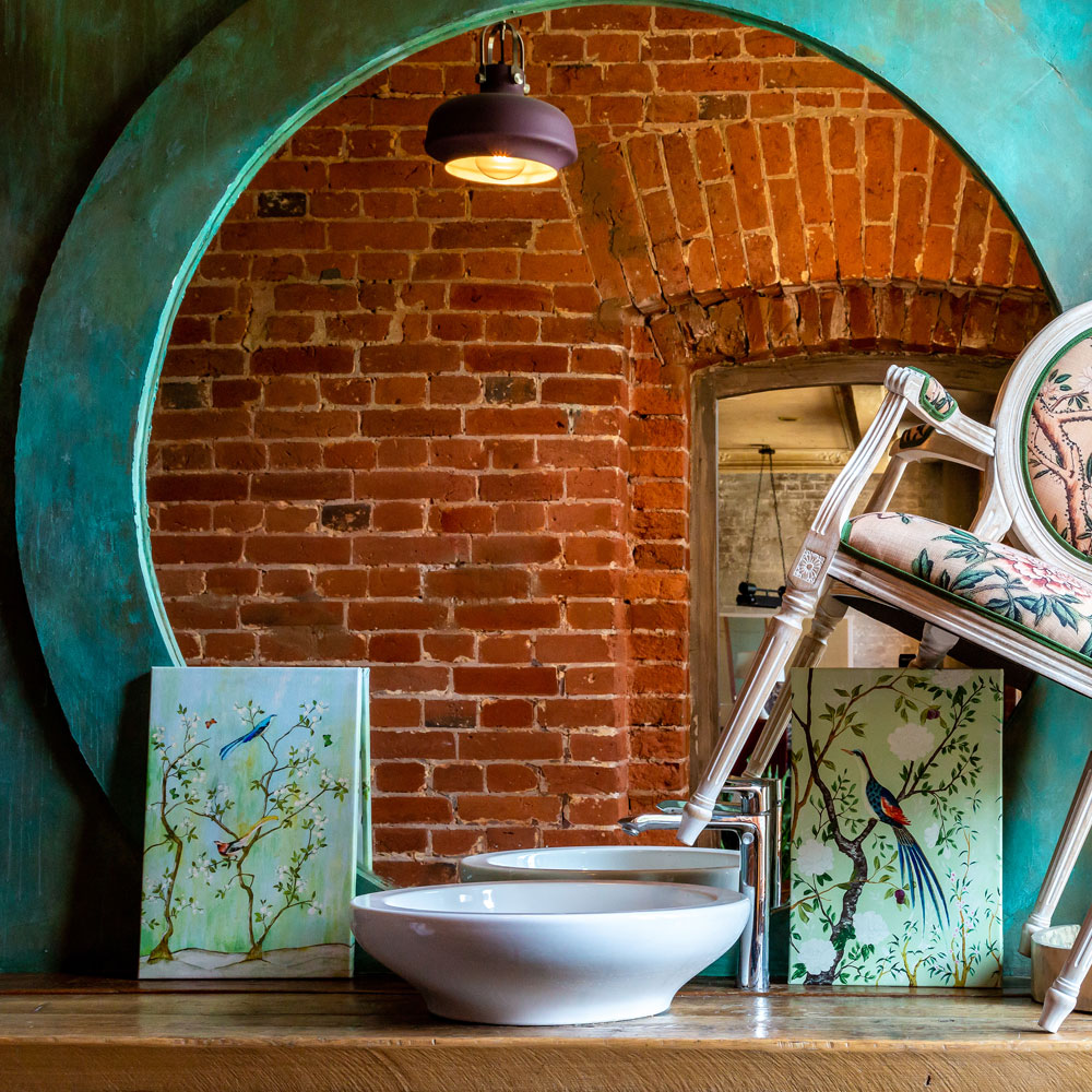 75080003 Картина «Шинуазри», версия 4 (холст, галерейная натяжка) Object Desire  - Вид №2