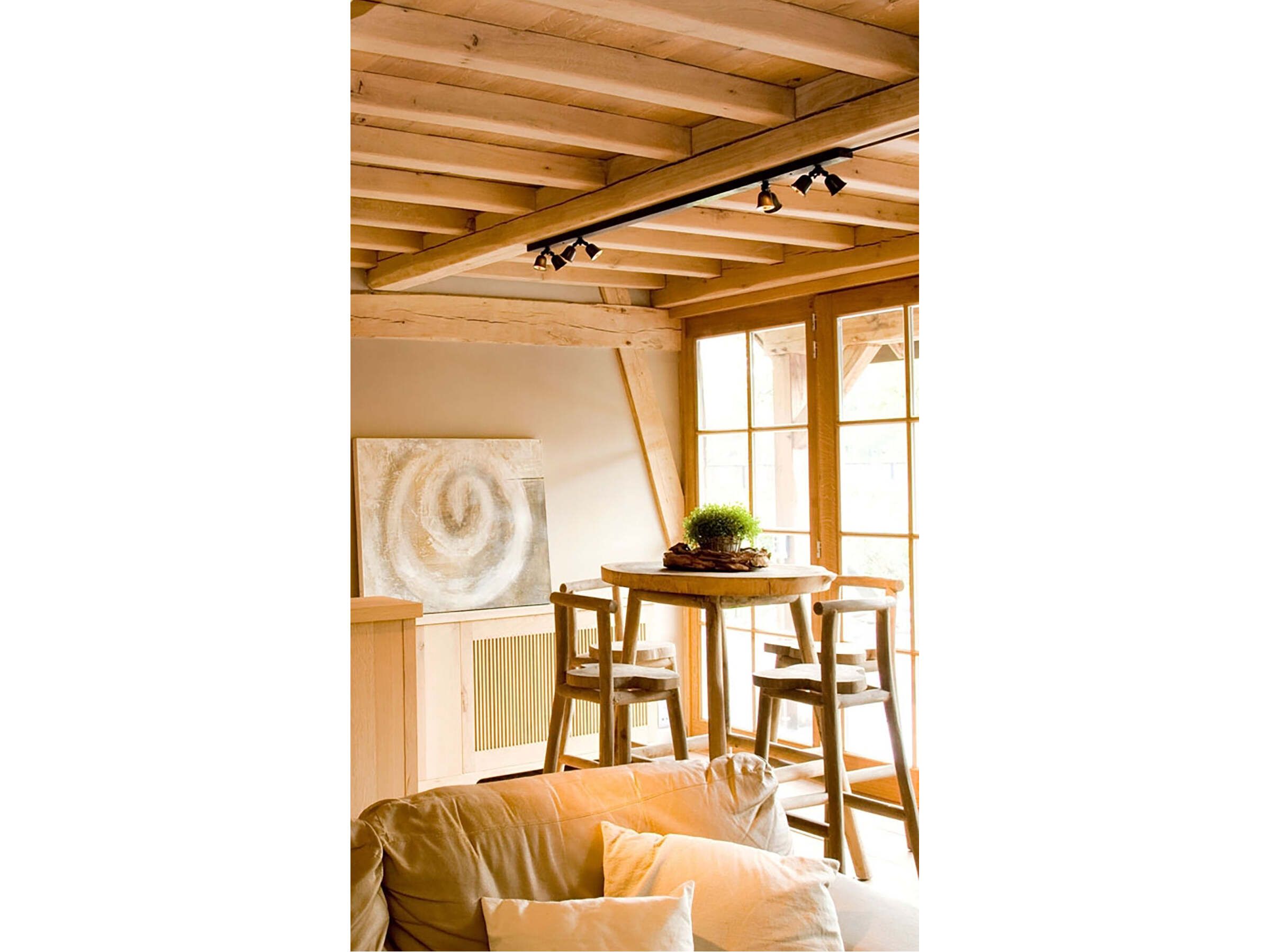 Латунь регулируемый светодиодный потолочный светильник Authentage Lighting Fleure Twin ARCH-00134125 - Вид №1