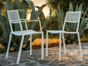 Штабелируемый алюминиевый стул