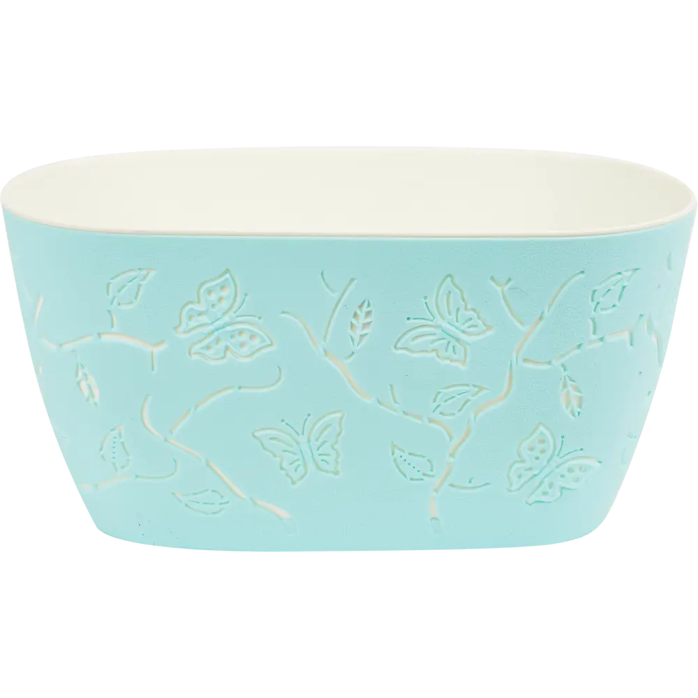 Горшок Butterflies 300x150 мм 4 л голубой 84253357 STLM-2147570 Santreyd