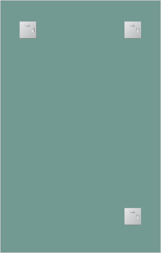 BY 0823 Зеркало с зеркальным обрамлением EVOFORM Style - Вид №2