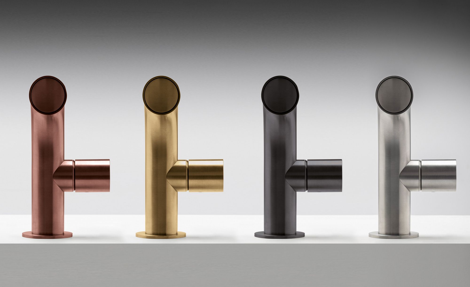 Однорычажный смеситель для раковины из нержавеющей стали Rubinetterie Treemme Watertube ARCH-00129957 - Вид №2