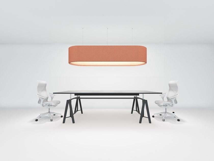 IMPACT ACOUSTIC® Подвесной светильник из переработанного пластика  722.24.12/13.000.00  - Вид №1