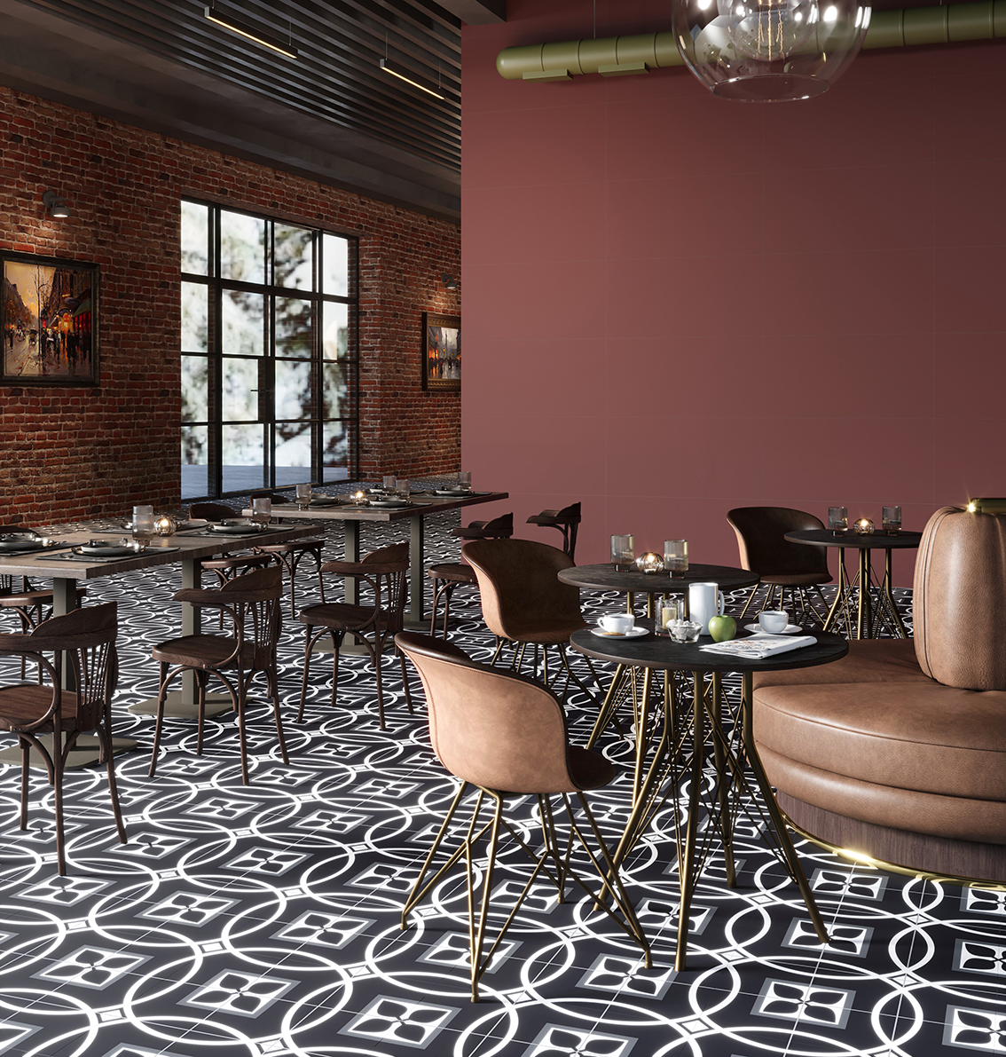 Шедевр для пола: керамогранит Carpets CHESTER STP-ST100 INCOLOR - Вид №2