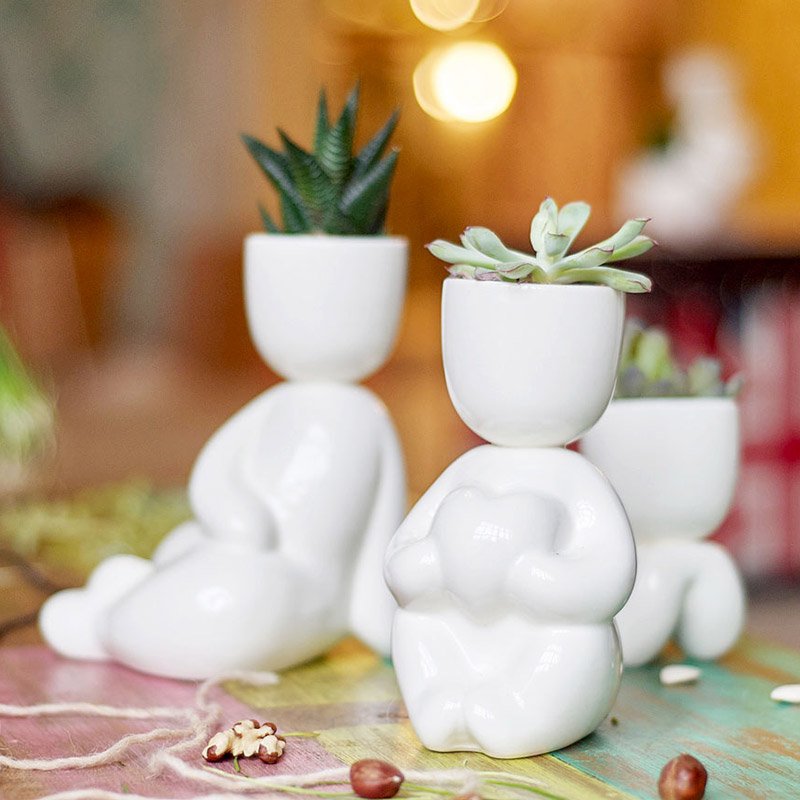 Набор для выращивания eco Романтик ЭКОЧЕЛОВЕКИ  254581 Белый  - Вид №1