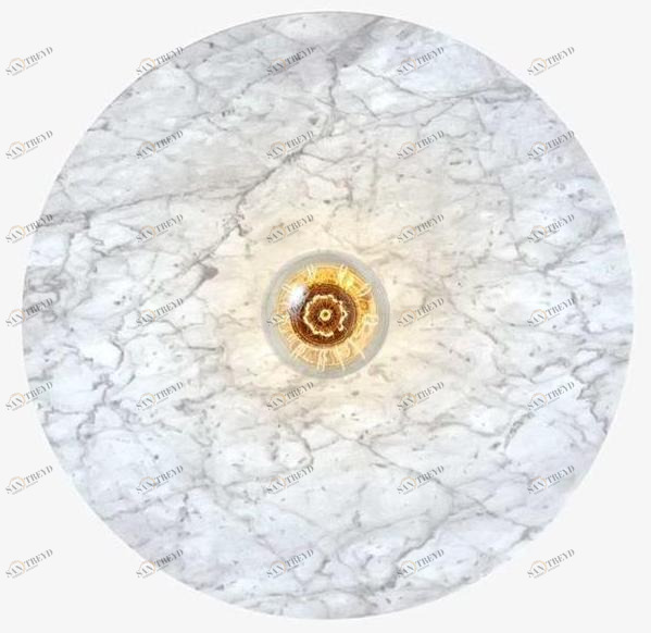 RADAR INTERIOR Бра из каррарского мрамора ручной работы Jupiter & venus sun-id-1443643