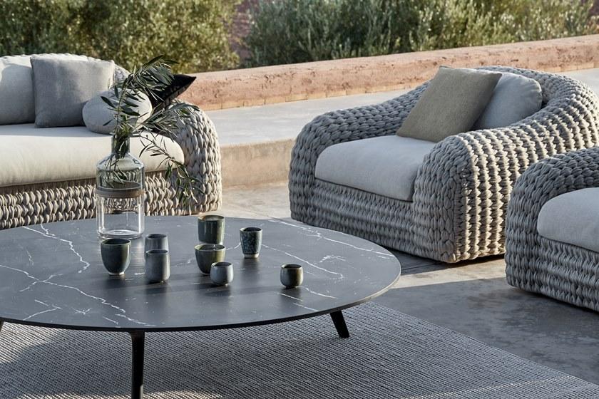 MANUTTI Веревочное садовое кресло с подлокотниками Kobo Fs-1s46 - Вид №6