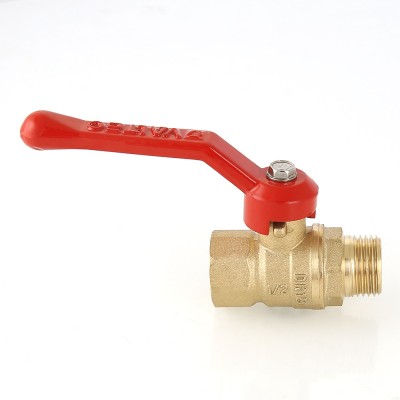 VT.121.G.04 Кран шаровой «СТАНДАРТ» с флажковой рукояткой и внутренней–наружной резьбой Valtec 1/2"  - Вид №4