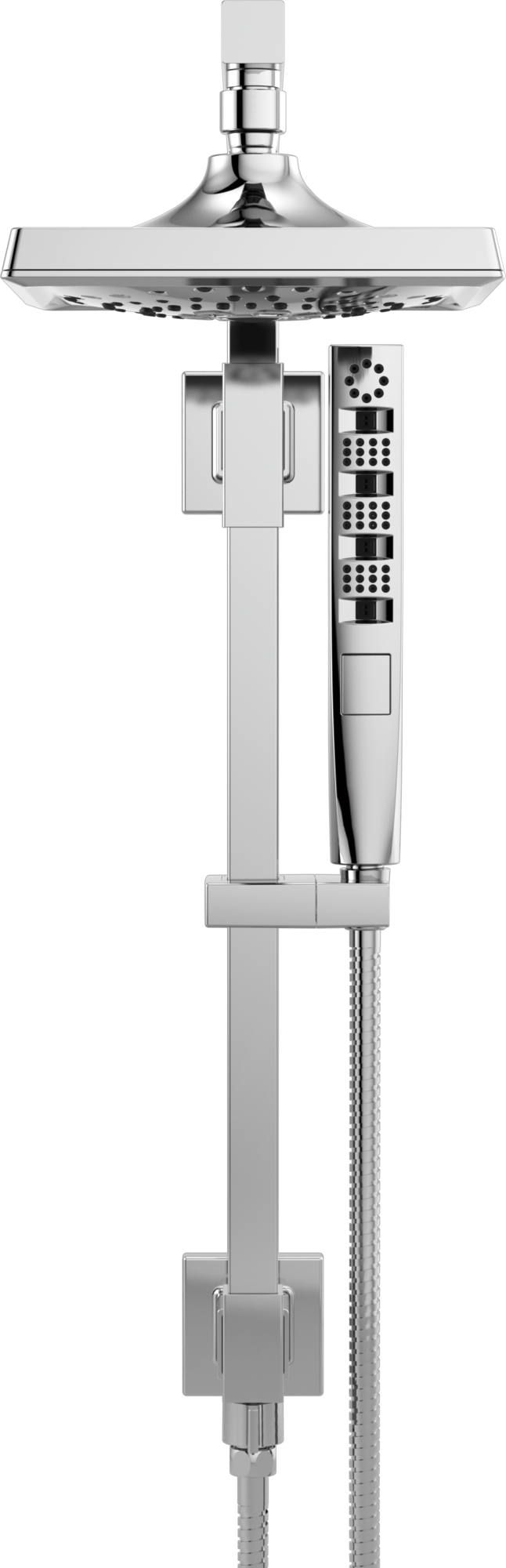 58410-BL Душевая колонна угловая 18 дюймов Delta Faucet Universal Showering Матовый черный  - Вид №11