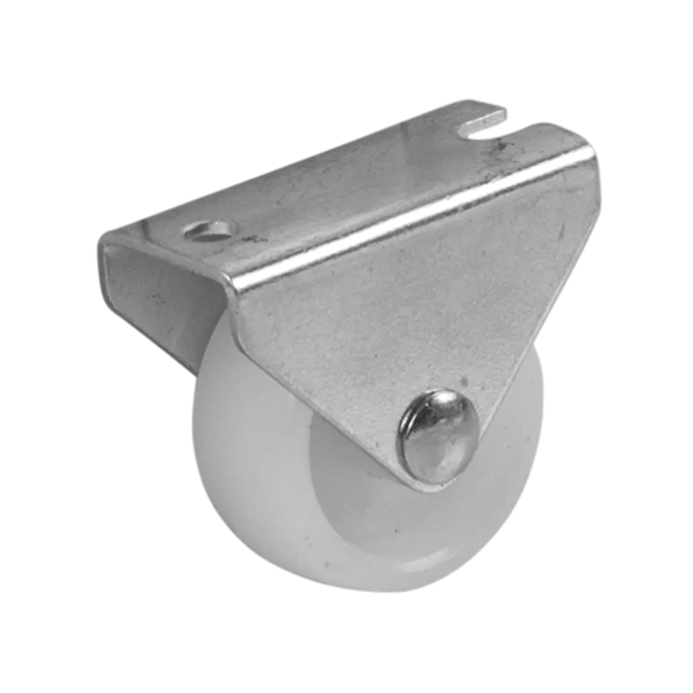 Колесо мебельное неповоротное без тормоза 30 мм до 20 кг цвет белый Santreyd STLM-2097823