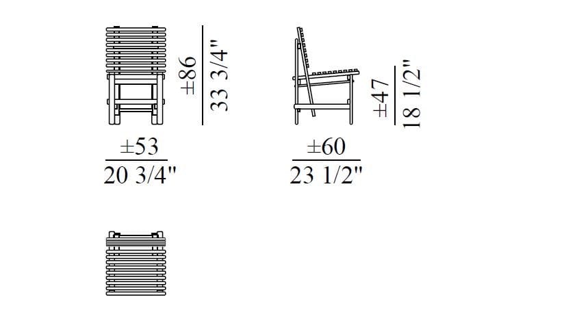 Стул Edra для наружного применения ARCH-00048669 - Вид №7