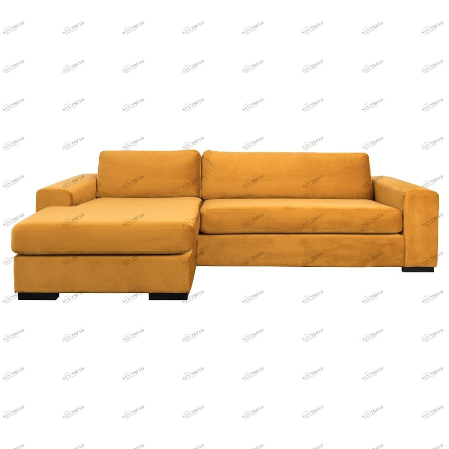 Диван Fiep левосторонний, охра Zuiver 3200165